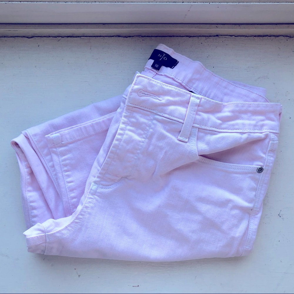 NYDJ Pale Pink Ankle-Length Jeans - Pale Pink